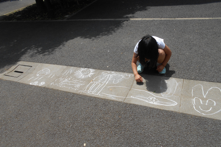 都会のまんなかあったかい